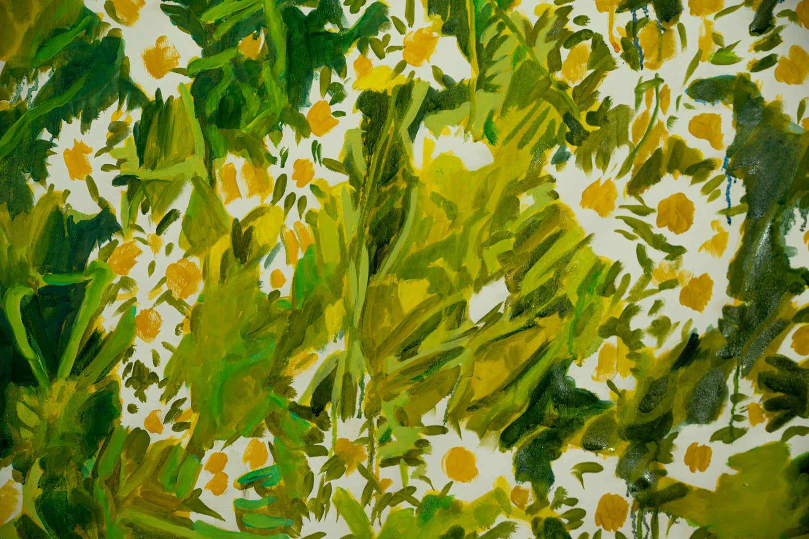 Manzanilla del campo, 2022 280 x 120 cm, detalle